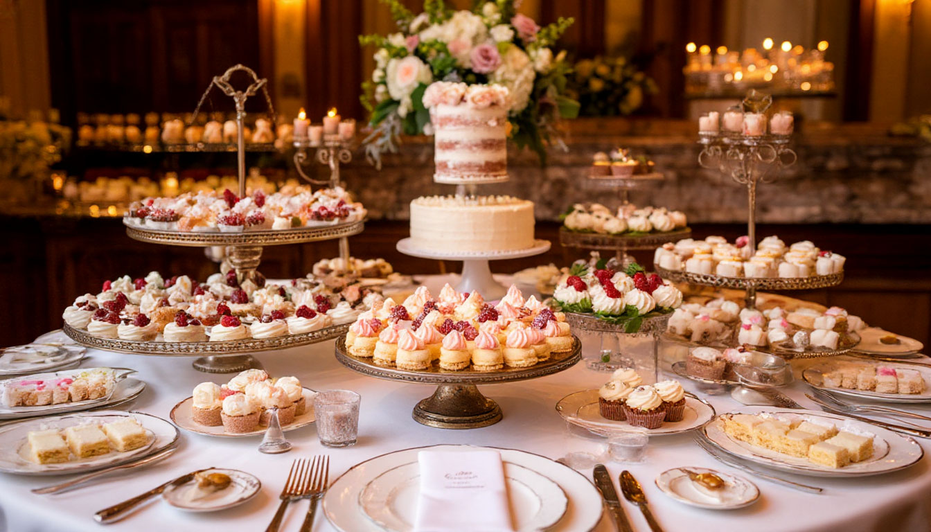 Примеры красивой сервировки десертов